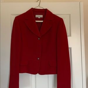 Red Tahiti business suit